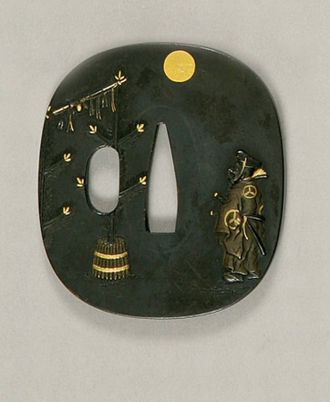 Lot image - Japanese Bronze Tsuba