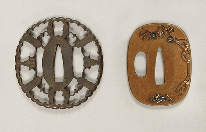 Lot image - Three Japanese Tsuba