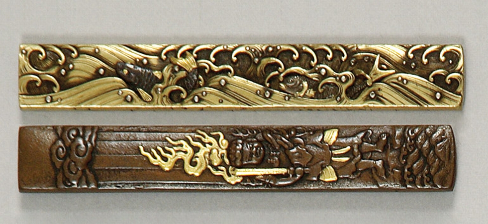 Lot image - Two Japanese Kozuka