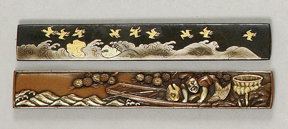 Lot image - Two Japanese Kozuka