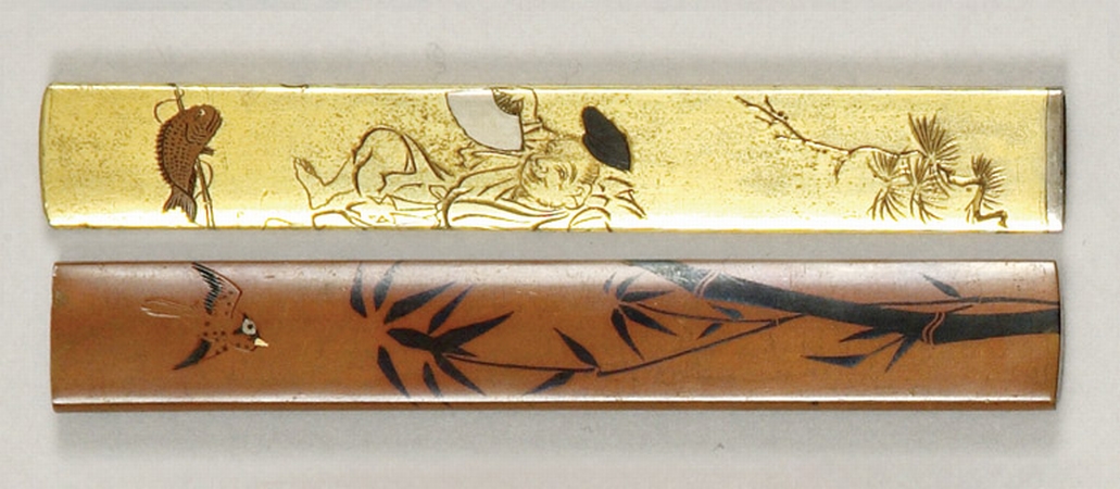 Lot image - Two Japanese Kozuka