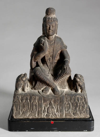 Lot image - Chinese Limestone Stele