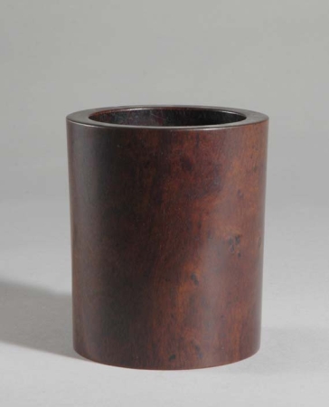 Lot image - Chinese Hongmu Brushpot