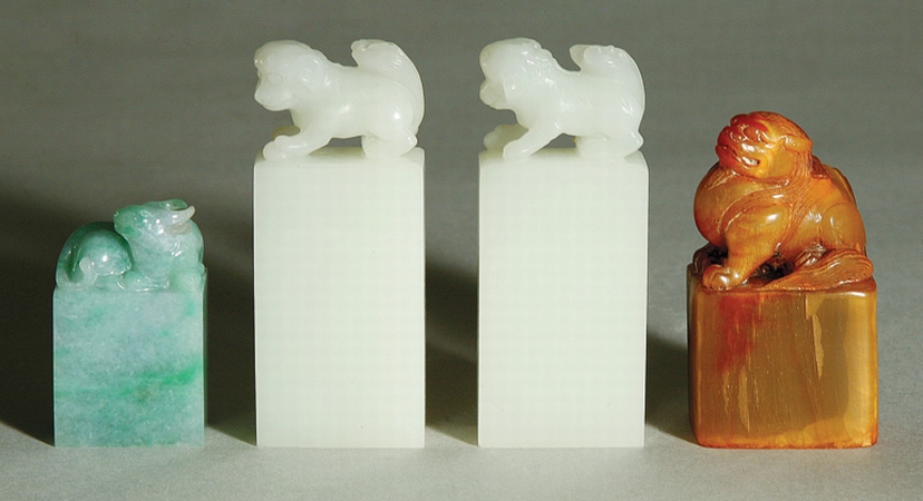 Lot image - Group of Chinese Seals