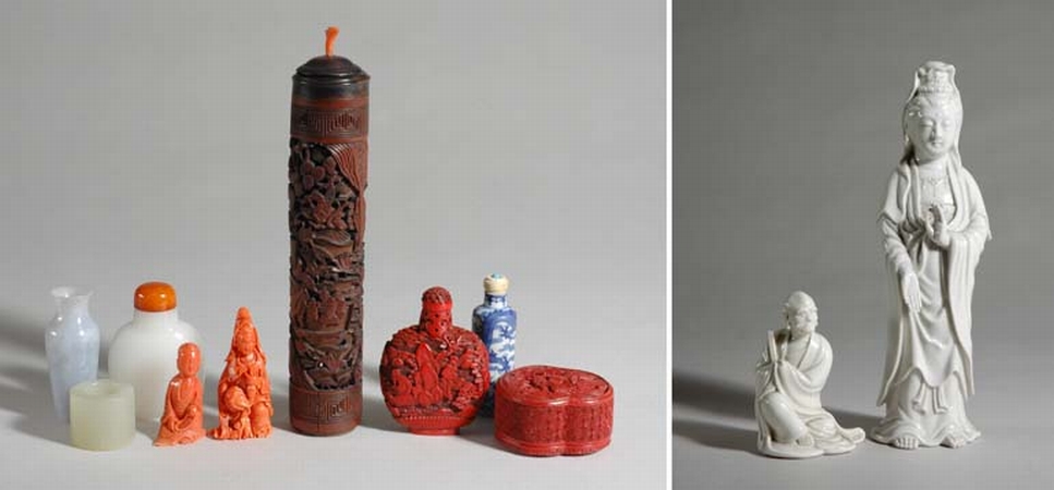 Lot image - Group of Decorative Articles