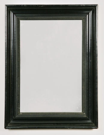 Lot image - Flemish Style Ebonized Mirror