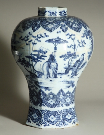 Lot image - Dutch Delft Urn
