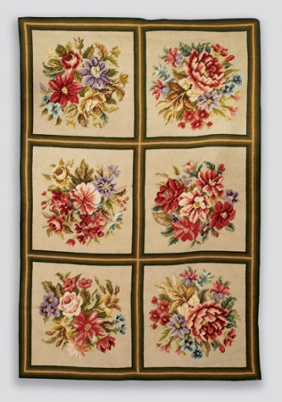 Lot image - Portuguese Needlepoint Rug