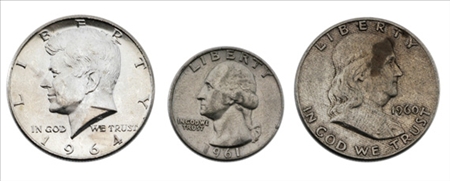 Lot image - United States Type Coins, 1892 to 1968