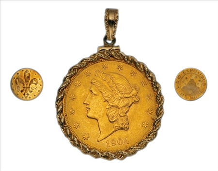 Lot image - Eleven Gold Coins or Pieces