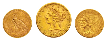 Lot image - United States Gold Coins