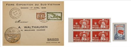 Lot image - Stamps of Southeast Asia