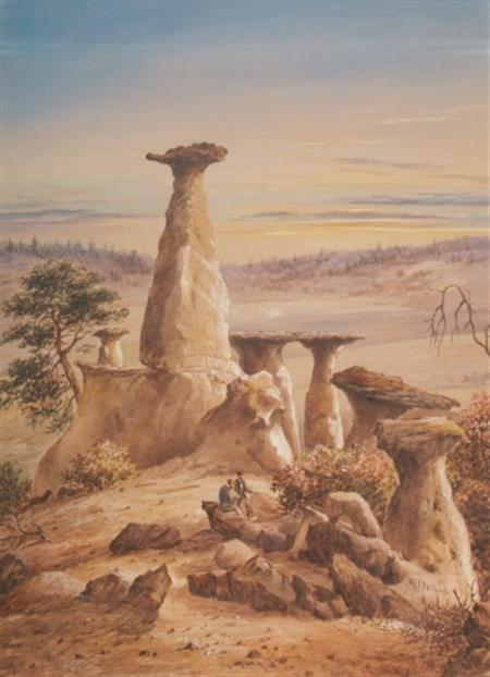 Lot image - Washington F. Friend American, 1820-1886 Monument Park, Colorado