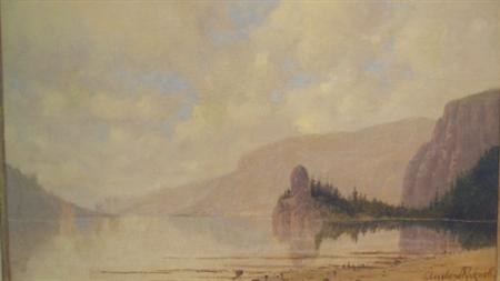 Lot image - Cleveland Salter Rockwell American, 1837-1907 Cape Horn and the Columbia River