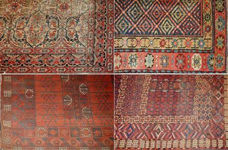 Lot image - Four Miscellaneous Rugs