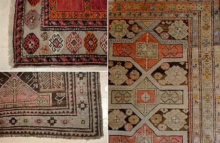 Lot image - Three Caucasian Rugs