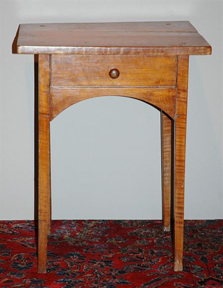 Lot image - Federal Figured Maple Work Table