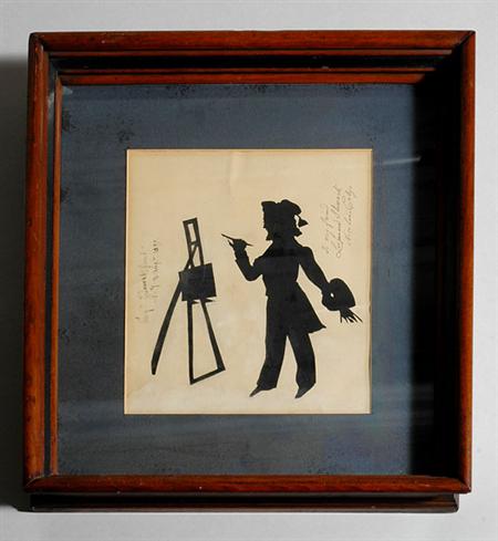 Lot image - Silhouette Portrait