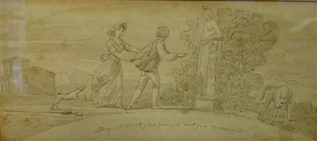 Lot image - Attributed to Auguste Desprez