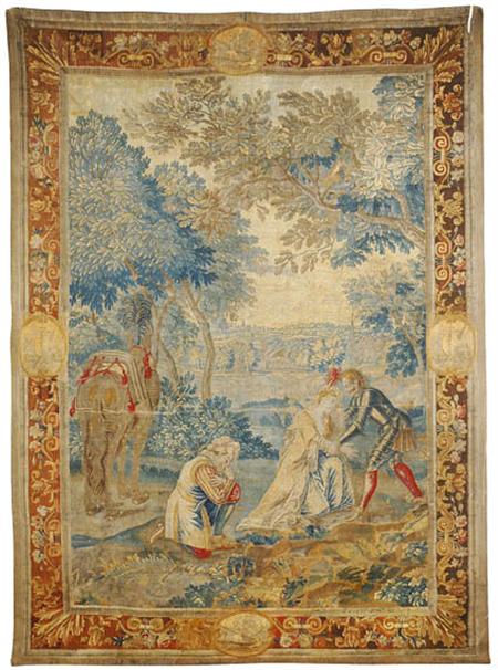 Lot image - Aubusson Tapestry