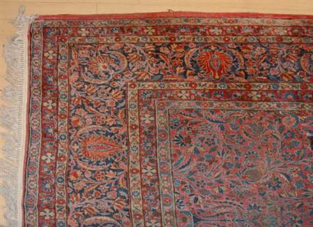 Lot image - Manchester Kashan Carpet