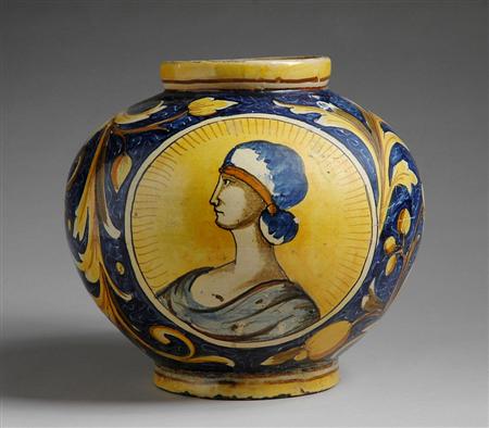 Lot image - Italian Maiolica Jar