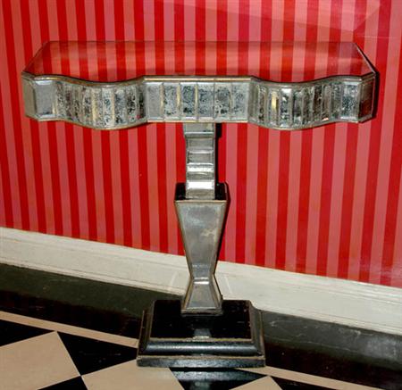 Lot image - Neoclassical Style Mirror Console