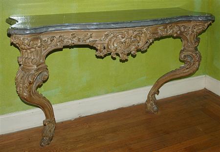Lot image - Louis XV Painted Console