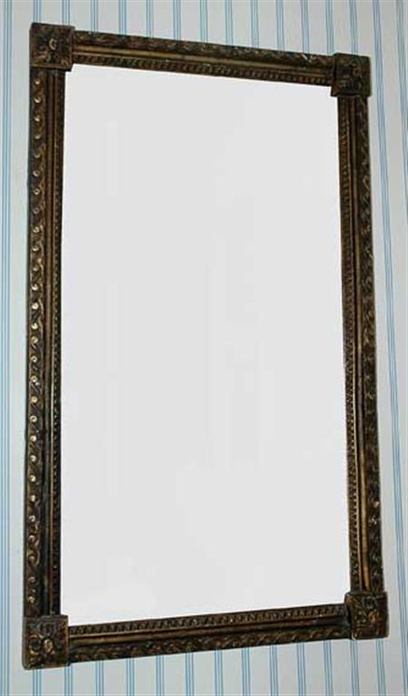 Lot image - Louis XVI Style Gilt-Wood Mirror