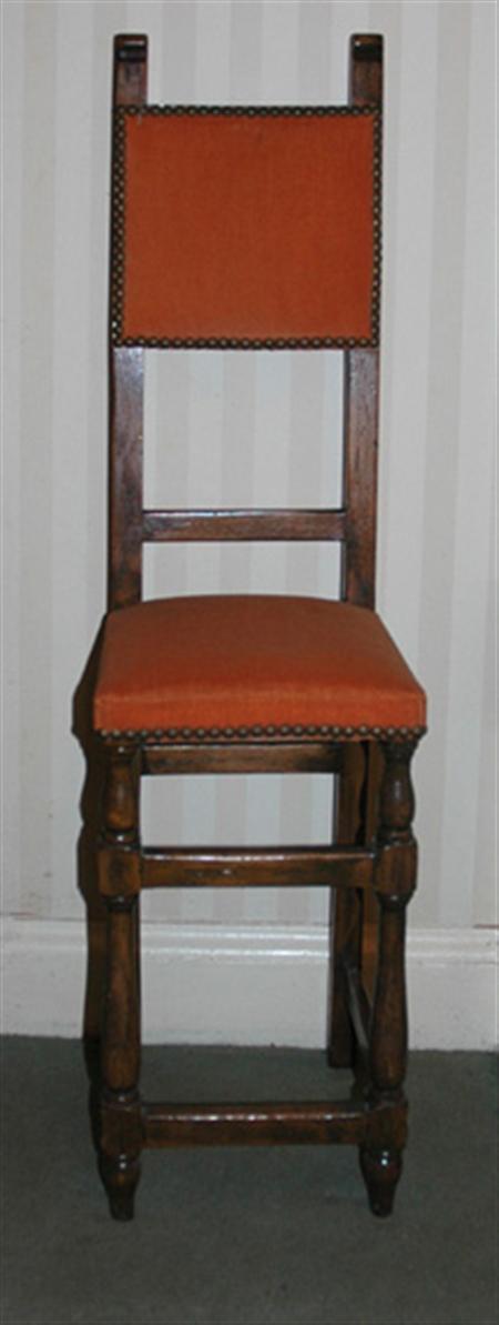 Lot image - Continental Baroque Style Walnut Side Chair