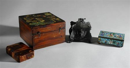 Lot image - Miscellaneous Group of Decorative Boxes
