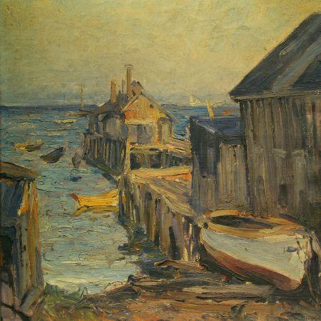 Lot image - Emile Albert Gruppe American, 1896-1978 High Tide
