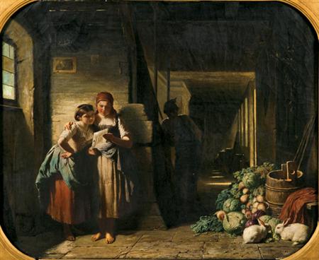 Lot image - Circle of Joseph Clark Letter of Love