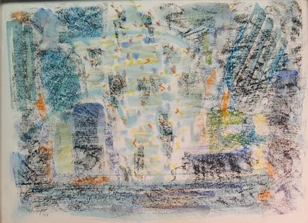 Lot image - Milton Avery American, 1893-1965 Landscape, 1958