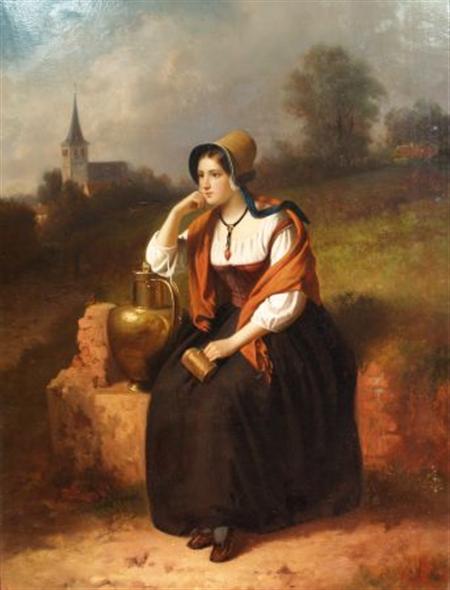 Lot image - Attributed to Pierre Emmanuel Dielman