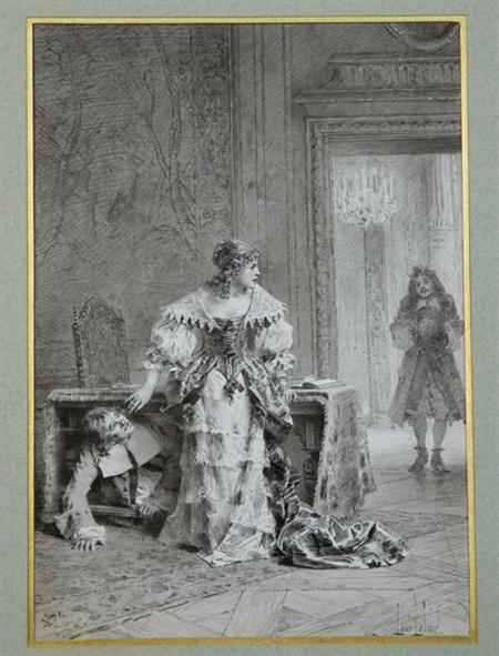 Lot image - Alexandre-Louis Leloir