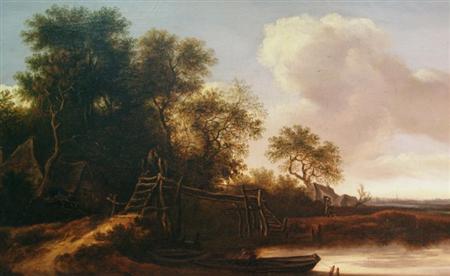Lot image - Manner of Jacob van Ruisdael