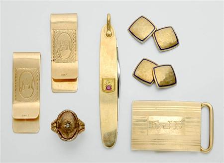 Lot image - Lot of Assorted Gentlemans Items