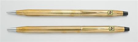 Lot image - Gold-Filled Pen and Pencil Set