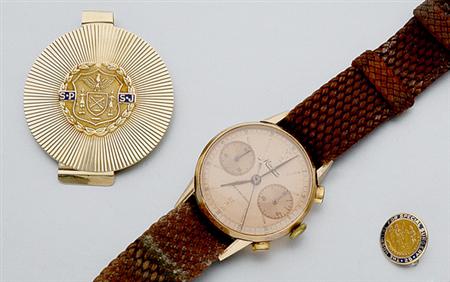 Lot image - Group of Assorted Jewelry and Gentlemans Wristwatch