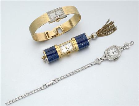 Lot image - Two Wristwatches and Pendant-Watch