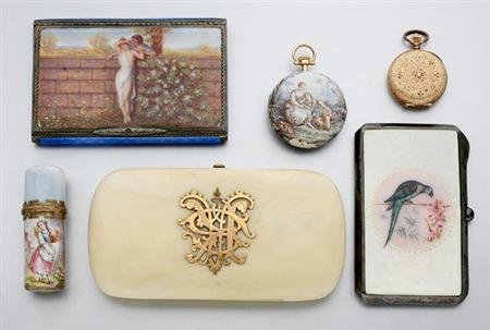 Lot image - Group of Miscellaneous Antique Items