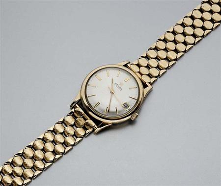 Lot image - Gentlemans Gold-Filled, Steel and Gold Wristwatch