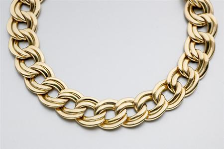 Lot image - Gold Necklace