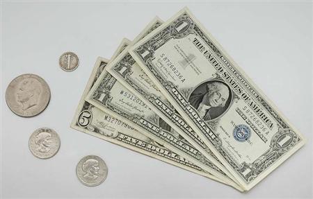 Lot image - Group of Assorted U.S. Coins and Currency