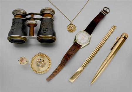 Lot image - Group of Assorted Gold and Costume Jewelry and Miscellaneous Items