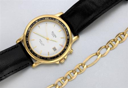 Lot image - Bracelet and Wristwatch