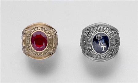 Lot image - Two School Rings