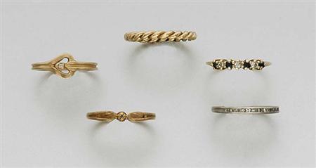 Lot image - Group of Guard Rings
