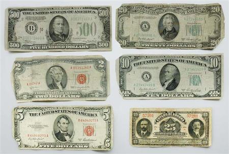 Lot image - Group of Assorted Currency